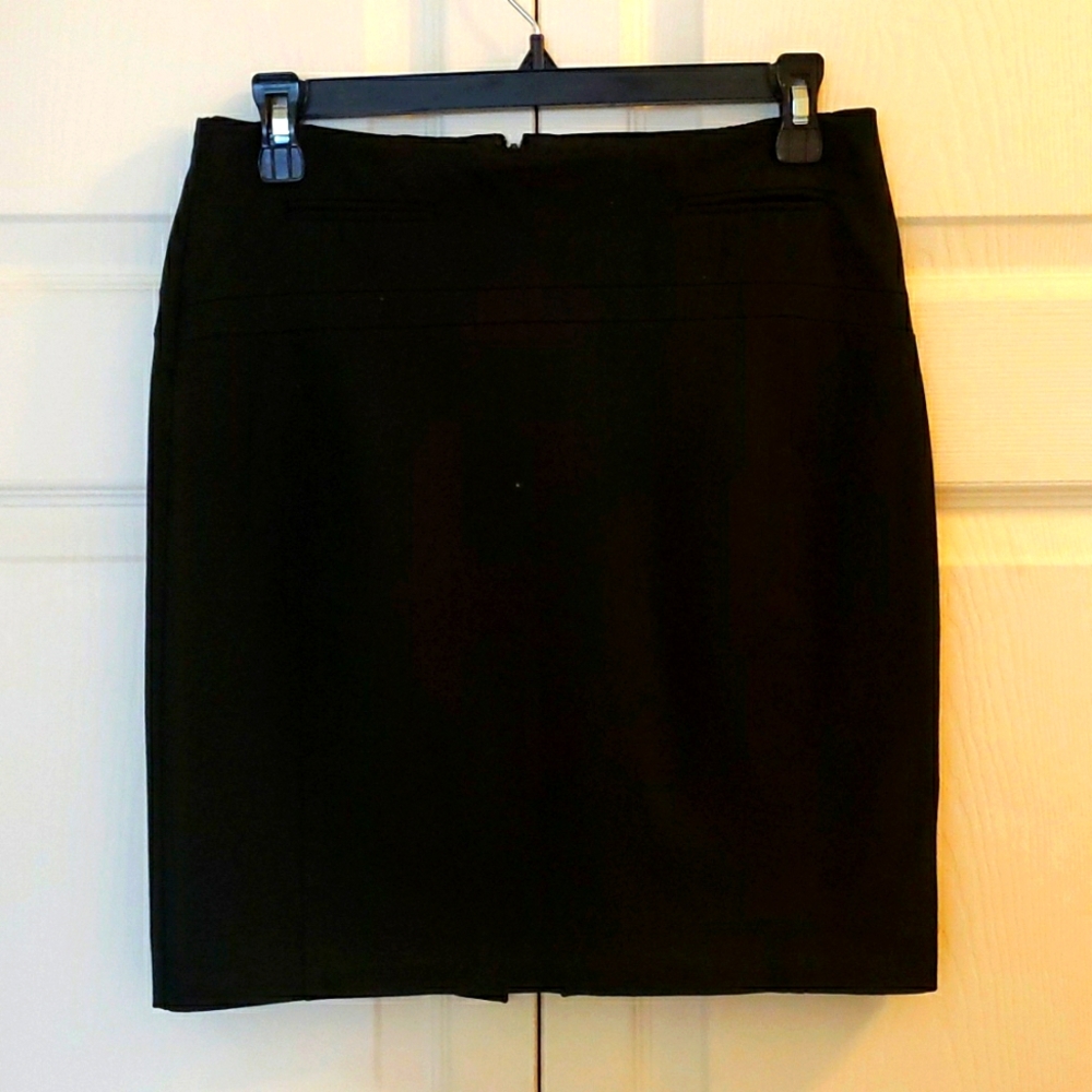 Black mini skirt, brand Express, size 2, great condition